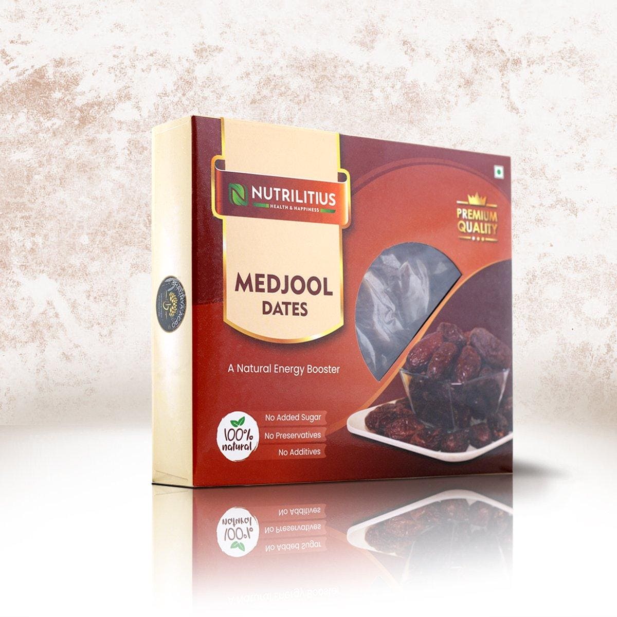 Nutrilitius Premium Medjool Dates - 450gm - Nutrilitius
